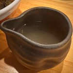 川の先の上 - つけ麺の割り汁。