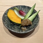 鮨つぐ - 漬物盛