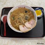 かむら屋 - みそラーメン＋豚バラチャーシュー2枚