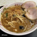 かむら屋 - みそラーメン＋豚バラチャーシュー2枚