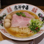 NIBOSHI MANIA - 銀鱗鮮魚煮干蕎麦 1100円