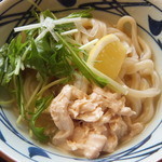 Marugame Seimen - ☆鶏塩ぶっかけ(冷並)☆