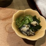 とく山 - つぶ貝の酢の物