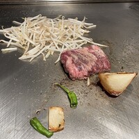 鉄板焼き 太縁 - 