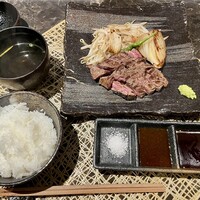 鉄板焼き 太縁 - 