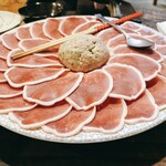 鳥名子 - 名物の鴨すき（美しい♡）