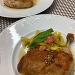 ビストロ じゅん - ランチ　信州産骨付き鶏モモ肉のコンフィ