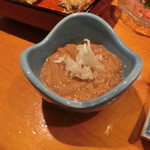 うな清 - 「おつまみ」しおから￥３５０