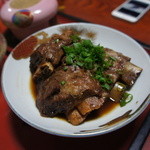 瀬里菜 - 郷土料理の豚骨。
