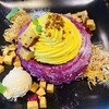 Cafe brunch TAMAGOYA - 三島甘薯のスイポテクリームパンケーキ