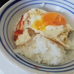 ラ ミア カーサ - ご飯の上にのっけた