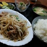 与作 - しょうが焼き定食