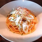 HEIMAT CAFE - アサリと長ネギの和風ソースパスタ