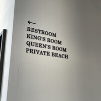 Ginger’s Beach Omiya - トイレ案内・・プライベートビーチ？？探したけど見つからない