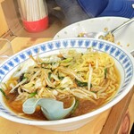 前橋城 - 連れの㉗野菜ラーン＋五目チャーハン