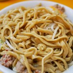 ラーメンエース - 汁なし担々麺　ニンニク少し