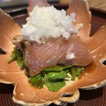 京味 もと井 - 鰤の炙りカブおろし