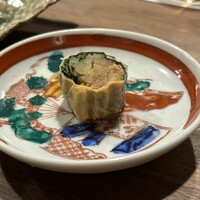 焼鳥 角レ - ささみと湯葉巻き