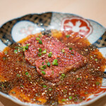 銀座 ちかみつ - 黒毛和牛ハラミ　〜季節のタレ〜 神谷商店