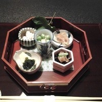 花咲 錦店 - 付きだし五種盛り
