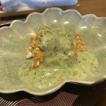 京味 もと井 - アジフライとグリーンカレー