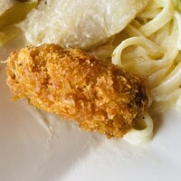 海辺のレストラン ラ・プラージュ - 後からカキフライもいただきました（忘れていたとのこと）