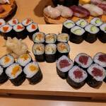 新宿栄寿司 本店 - ｢巻物　盛り合わせ｣