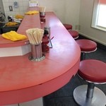 ラーメン福 - カウンター席 3014.5.4