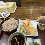 味亭花の家 - 天ざる蕎麦