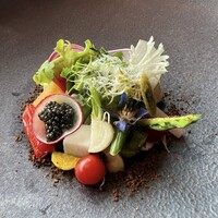 THE GRAND 47 - 47種の野菜のコンポジション キャビア添え