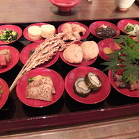 柚子屋旅館・一心居 - お膳　京都感たっぷりです。