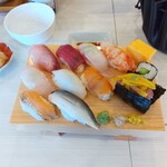 あつ盛 - おまかせ握り  1300円