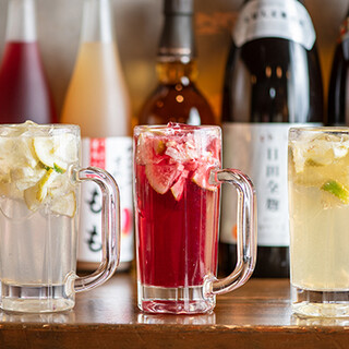 推薦的粗切飲品！使用國產新鮮檸檬，清爽的風味♪