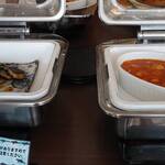 ベイクオーレ -  本日の魚料理、エビチリ