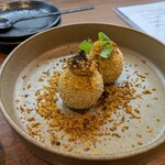 小菜中華-YUÁN- - 焼豚胡麻団子