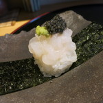 日本料理 みや  - 26年5月　富山白海老とキャビア寿司