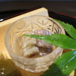 日本料理 みや  - 26年5月　子持ち蝦蛄の酢の物