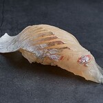 鮨バル 月のね - シマアジ