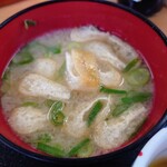 食堂 色川 - みそ汁