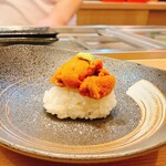 浅草寿司場 ひなと丸  - 雲丹