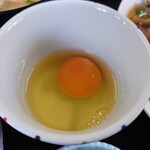 食堂 色川 - 生卵