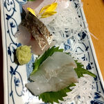 庄や - 旬魚三点盛り　880円