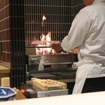 鮨 菜とい - わらでいぶって