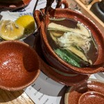 酒湊 - 松茸の香りが幸せでした