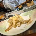 酒湊 - イカのゲソなどは揚げてくれた