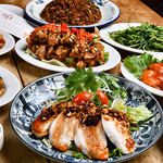 青龍門 - 料理写真:飲み放題つきコース料理一例