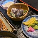 とんかつ割烹こしば - 付け合せ