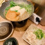 キツネ日和 - 鳥だし湯豆腐