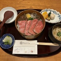すき焼きと牛まぶし ももしき - 