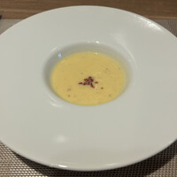 銀座のステーキ 恵比寿店 - 安納芋のスープ